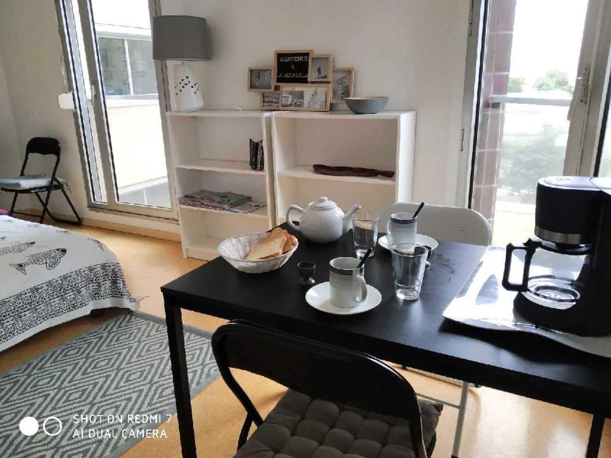 Studio Lumineux Proche Centre Ville Et Plage La Rochelle  Kültér fotó